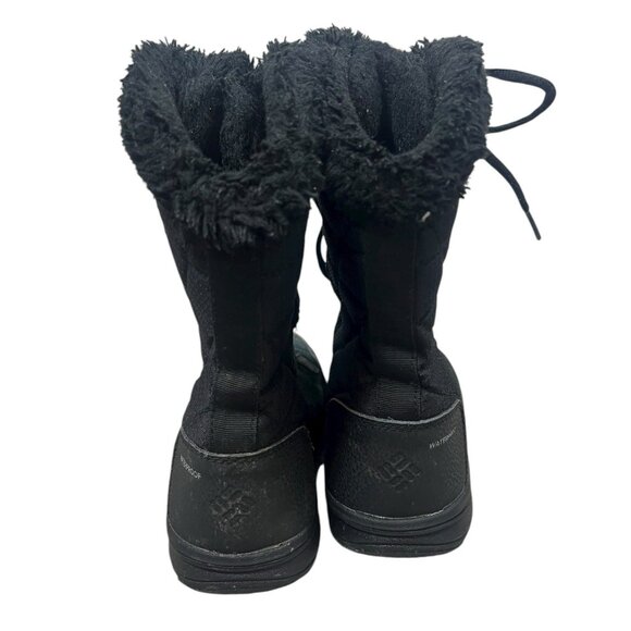 Columbia Ice Maiden II Women Size 6.5 Black Winter Boots - Picture 4 of 6